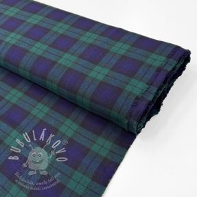 Pamutvászon LIGHT FLANNEL Check design B