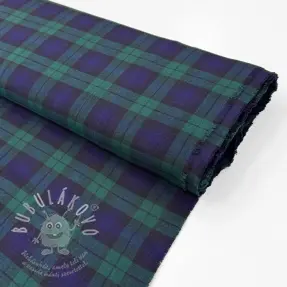 Pamutvászon LIGHT FLANNEL Check design B