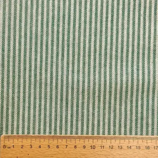 Dekorációs anyag DOBBY Colored stripe army green