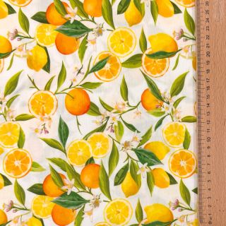 Viszkóz RAYON POPLIN Fruity design D