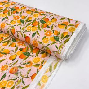 Viszkóz RAYON POPLIN Fruity design F