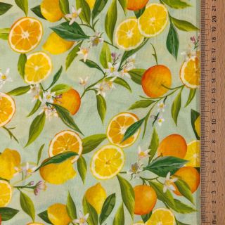 Viszkóz RAYON POPLIN Fruity design E