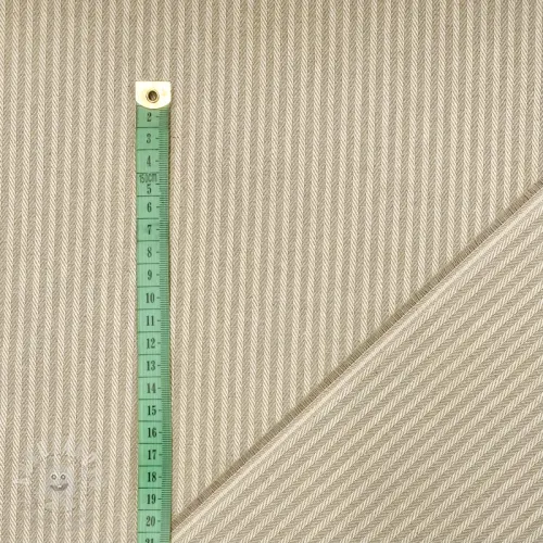 Dekorációs anyag DOBBY Colored stripe linen
