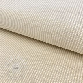 Dekorációs anyag DOBBY Colored stripe linen