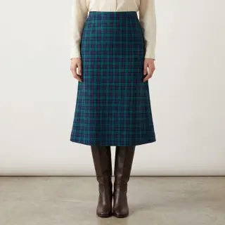 Pamutvászon LIGHT FLANNEL Check design A