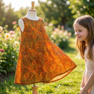 Viszkóz RAYON POPLIN Specialty design D