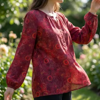 Viszkóz RAYON POPLIN Specialty design C