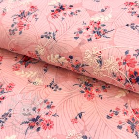 Pamut szövet keverékkel Burny lovely pink