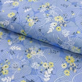 Pamut szövet keverékkel Burny lovely blue