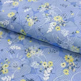 Pamut szövet keverékkel Burny lovely blue