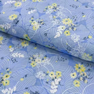 Pamut szövet keverékkel Burny lovely blue