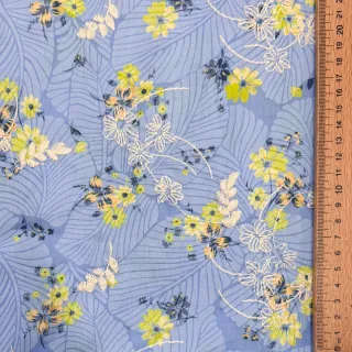Pamut szövet keverékkel Burny lovely blue