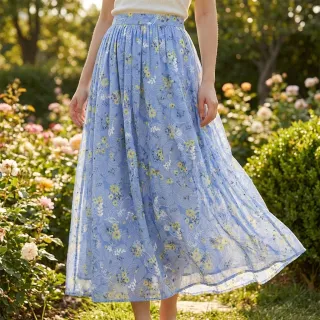 Pamut szövet keverékkel Burny lovely blue
