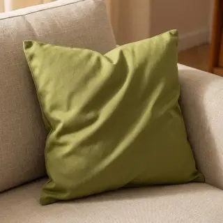 Pamutvászon TWILL soft brushed lime
