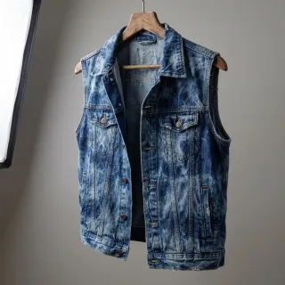 JEANS DENIM Tie -Dye 7,5 OZ blue