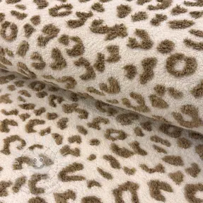 Kabát anyag TEDDY Panthera light brown