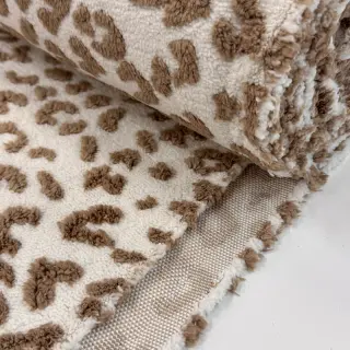 Kabát anyag TEDDY Panthera light brown