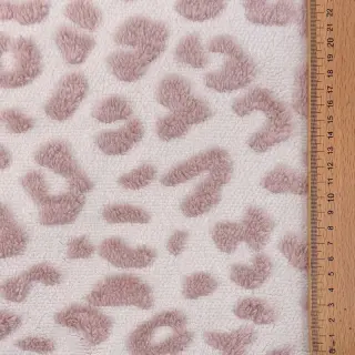 Kabát anyag TEDDY Panthera old pink