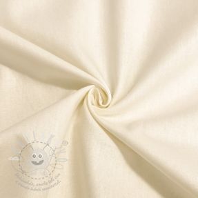 Popelín pamut anyag 0370 OFF WHITE