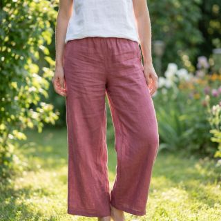 Lenvászon SORONA aubergine