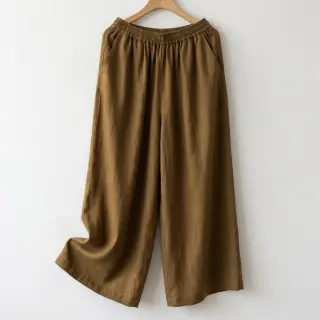 Lenvászon SORONA khaki brown
