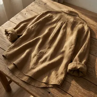 Lenvászon SORONA khaki brown
