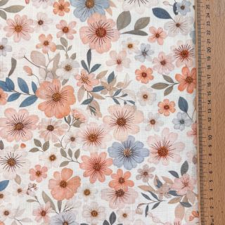 Viszkóz lenvászonnal Sweet and small design B