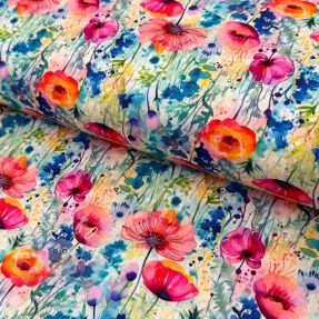 Viszkóz lenvászonnal Bright and bold design C