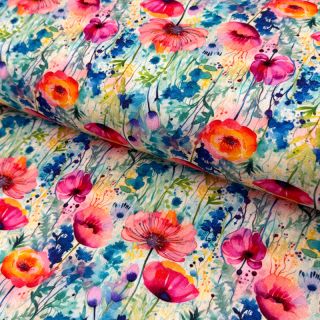 Viszkóz lenvászonnal Bright and bold design C