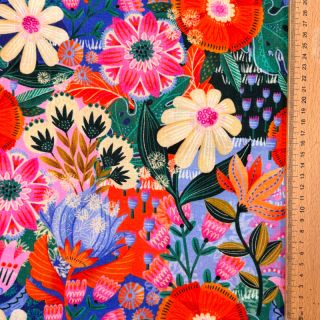 Viszkóz lenvászonnal Bright and bold design A