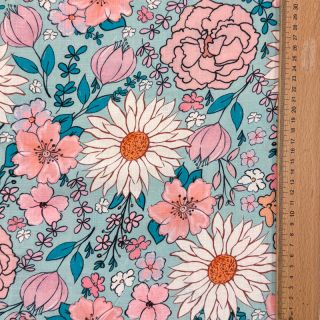 Viszkóz lenvászonnal Bright and bold design D