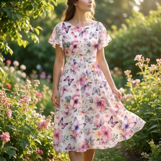 Jersey VISCOSE LYCRA HEAVY Soft and vibrant design D