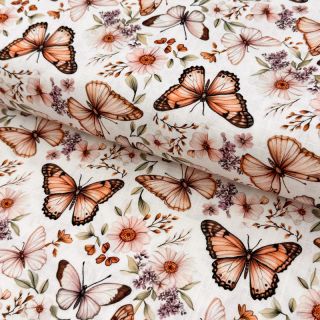 Viszkóz lenvászonnal Botanic design C