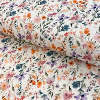 Viszkóz lenvászonnal Shabby chic design D