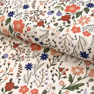 Viszkóz lenvászonnal Botanic design B