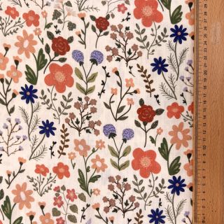 Viszkóz lenvászonnal Botanic design B