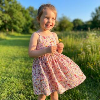 Viszkóz lenvászonnal Floral design C