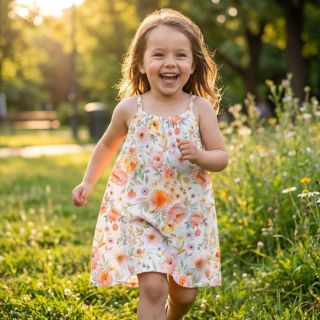 Viszkóz lenvászonnal Floral design A