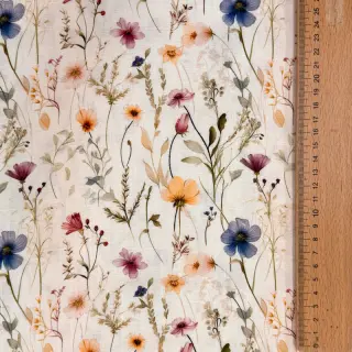 Viszkóz lenvászonnal Botanic design A