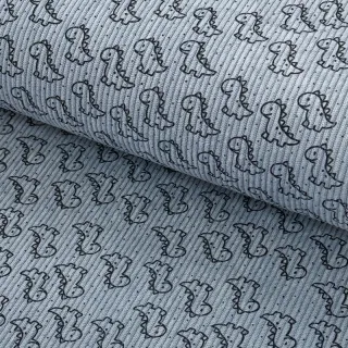Kordbársony STRETCH Little dino old blue
