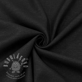 Viszkóz lenvászonnal SPANDEX black