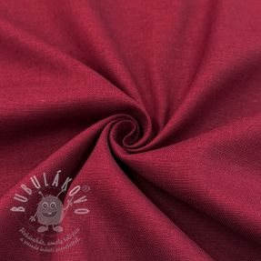 Viszkóz lenvászonnal SPANDEX burgundy