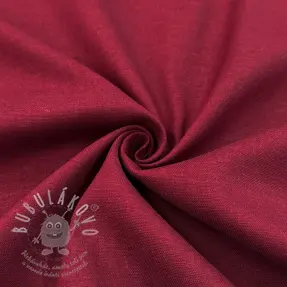 Viszkóz lenvászonnal SPANDEX burgundy