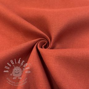 Viszkóz lenvászonnal SPANDEX terracotta