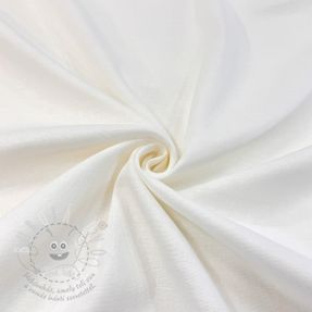 Viszkóz lenvászonnal SPANDEX off white