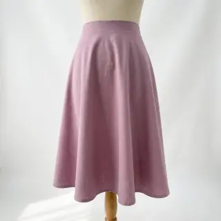 Viszkóz lenvászonnal SPANDEX lilac