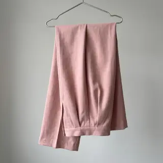 Viszkóz lenvászonnal SPANDEX old rose