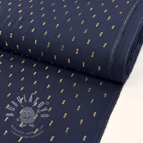Viszkóz LUREX navy
