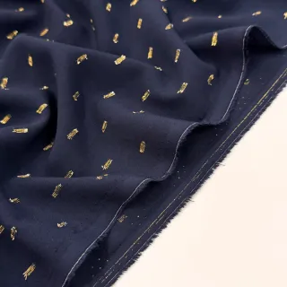 Viszkóz LUREX navy