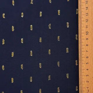 Viszkóz LUREX navy